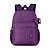 MOCHILA ESCOLAR DE COSTAS FEMININA ROXA C/ CHARMS - REBECCA BONBON - Imagem 2