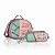 KIT Escolar Feminino Lancheira Térmica + Estojo Duplo Rosa Smile - Clio - Imagem 1