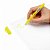 KIT 5 MARCA-TEXTOS AMARELO CHANFRADO - JOCAR OFFICE - Imagem 3