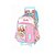 MOCHILA DE RODINHAS ESCOLAR BARBIE NAILON AZUL - Imagem 2