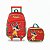 KIT ESCOLAR MOCHILA + LANCHEIRA MAGALI VERMELHO - LUXCEL - Imagem 1