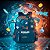MOCHILA DE COSTAS AZUL GAME MODE - CLIO - Imagem 7