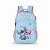 MOCHILA ESCOLAR DE COSTAS ROSA STITCH - LUXCEL - Imagem 1