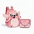 KIT ESCOLAR MOCHILA + ESTOJO BOX PELÚCIA STITCH - Imagem 1