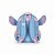 KIT MOCHILA COSTAS + ESTOJO 3 DIVISÕES AZUL STITCH - LUXCEL - Imagem 7