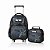 KIT COMPLETO PRETO BATMAN MOCHILA+LANCHEIRA - LUXCEL - Imagem 1