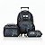 KIT PRETO BATMAN MOCHILA+ESTOJO 3 DIV+ LANCHEIRA - LUXCEL - Imagem 1