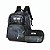 KIT ESCOLAR PRETO BATMAN MOCHILA C.+ ESTOJO BOX - Imagem 1