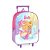 MOCHILA CARRINHO ESCOLAR BARBIE SEREIA ROXA - LUXCEL - Imagem 2