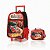 KIT ESCOLAR MOCHILA CARRINHO + LANCHEIRA HOT WHEELS VERMELHO - Imagem 1