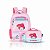 KIT AMIGOS HELLO KITTY MOCHILA COSTAS + ESTOJO BOX ROSA - Imagem 1