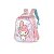 Mochila Costas Estojo3 Div Lancheira Rosa Amigos Hello Kitty - Imagem 2