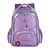 MOCHILA COSTAS ESCOLAR JUVENIL SHINE ELEGANCE LILÁS SWEET - Imagem 3