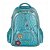 MOCHILA COSTAS ESCOLAR JUVENIL SHINE ELEGANCE AZUL SWEET - Imagem 2