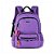 Mochila ESCOLAR Costas+ Estojo Box Star Shine Lilás Luluca - Imagem 3