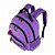 Mochila ESCOLAR Costas+ Estojo Box Star Shine Lilás Luluca - Imagem 4