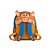 MOCHILA COSTAS INFANTIL TIGRÃO ORIGINAL C/ CAPUZ - CLIO - Imagem 2