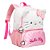 Kit de Passeio Hello Kitty Mochila Costas+ Bolsa Lateral - Imagem 3