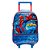 KIT Mochila Carrinho+ Estojo Triplo+ Lancheira Homem Aranha - Imagem 2