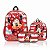 MOCHILA COSTAS INFANTIL+ ESTOJO DUPLO+LANCHEIRA MINNIE MOUSE - Imagem 1