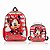 MOCHILA COSTAS ESCOLAR MINNIE MOUSE + LANCHEIRA TERM - Imagem 1
