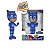 Kit Pj Masks Boneco Menino Gato Com 6 Máscaras E Garrafinha - Imagem 3