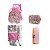 Mochila Rodas LOL IC35848LO-RA+ Estojo Box EI35847LO-RA Rosa - Imagem 4