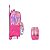 Mochila Rodinhas Barbie IC35912BB + Estojo EI35914BB Pink - Imagem 3