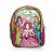 Mochila Infantil Feminina Princesas Mágicas Marsala Pequena - Imagem 1