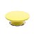 Bailarina Com Base Giratória Amarelo 25cm Em Mdf Confeitaria - Imagem 1