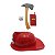 Brinquedo Kit Resgate Bombeiros Acessórios Infantil 6 Peças - Imagem 3