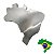 Forma De Bolo Mapa Do Brasil De Alumínio Grande Confeitaria - Imagem 1