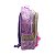 Mochila Escolar Princesa Yris Roxo Grande Infantil Glitter - Imagem 3
