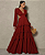 VESTIDO LONGO RECORTES E BABABOS - Imagem 1
