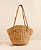 BOLSA PALHA ESTRUTURADA NATURAL - Imagem 1