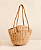 BOLSA PALHA ESTRUTURADA NATURAL - Imagem 2
