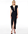 VESTIDO LONGO DRAPEADO NÓ - Imagem 1