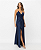 VESTIDO LONGO ALÇA BRILHO DETALHE TORCIDO - Imagem 6