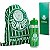 Garrafa Plástica Do Palmeiras Com Mochila Tipo Saco - Imagem 1
