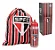 Garrafa Plástica Do São Paulo FC - Com Mochila Tipo Saco Tricolor - Imagem 1