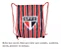 Garrafa Plástica Do São Paulo FC - Com Mochila Tipo Saco Tricolor - Imagem 5