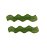 PINUPZ Kit 2 Pinças para Cabelo Ondas Verde F068 - Imagem 1