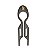 Bianca Hair Pin Pequeno Cinza 70 047 DB - Imagem 1