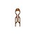 Bianca Hair Pin Pequeno Caramel 70 047 BI - Imagem 1
