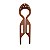 Bianca Hair Pin Grande com Strass Tartaruga 70 052 TA - Imagem 1