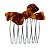 Pinupz Pente Laço Novo Caramelo F066C - Imagem 1