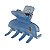Bianca Piranha Madrid M Azul Candy 05 067 TR50 - Imagem 1