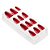 Kiss NY Impress Unhas Autocolantes Amendoada - Warm Witches - Imagem 3