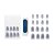 Kiss NY Unhas Postiças Oval Gel Fantasy Magnetic - Opal MG301B - Imagem 2
