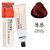 Loreal Dia Color 5.5 Castanho Claro Acaju + Creme Revelador 6vol - Imagem 2